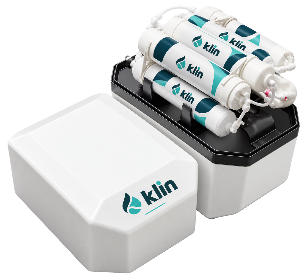 Klin tezgâh altı su arıtma cihazı ve filtre kartuşları